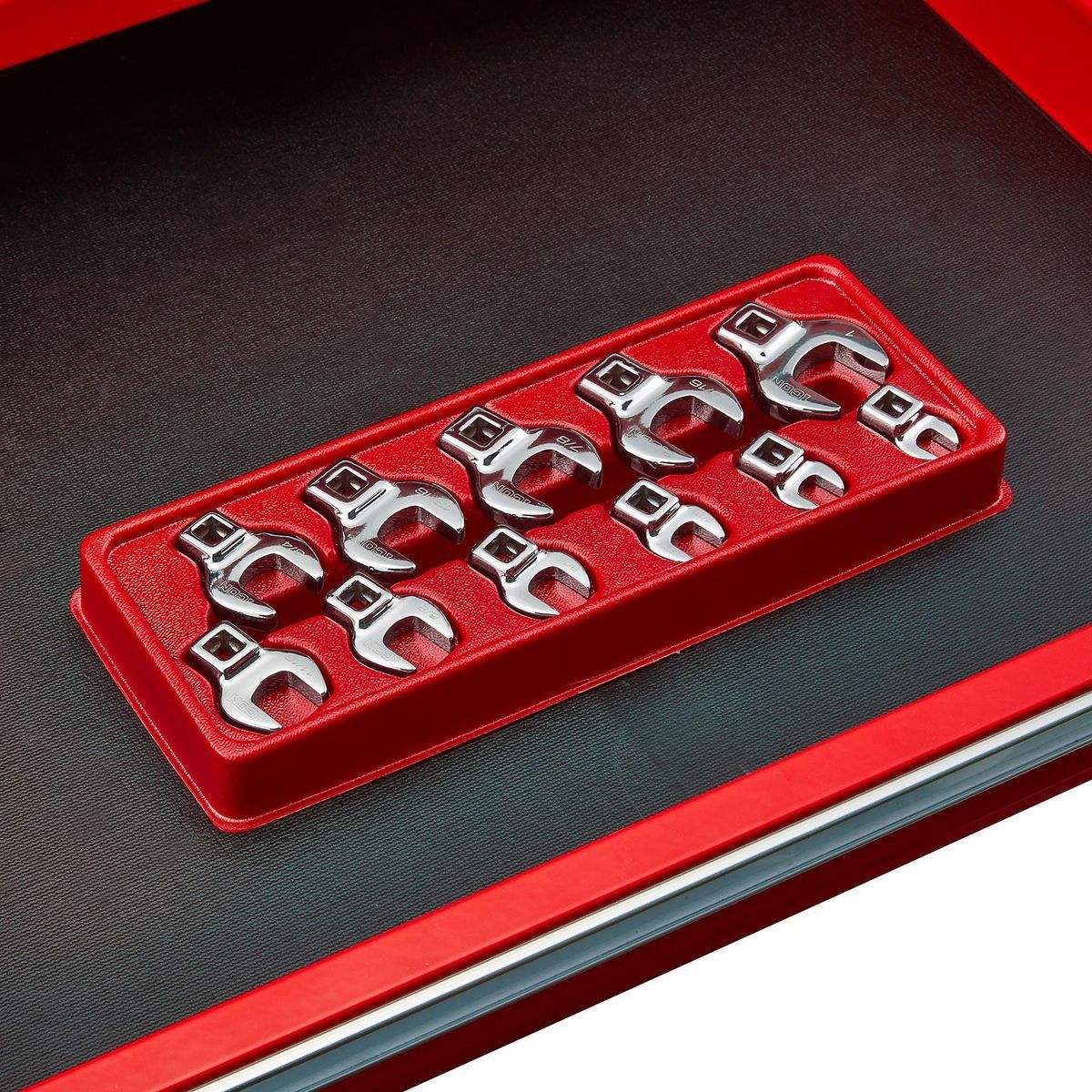3/8 in. Drive SAE Crowfoot Wrench Set, 11-Piece N771