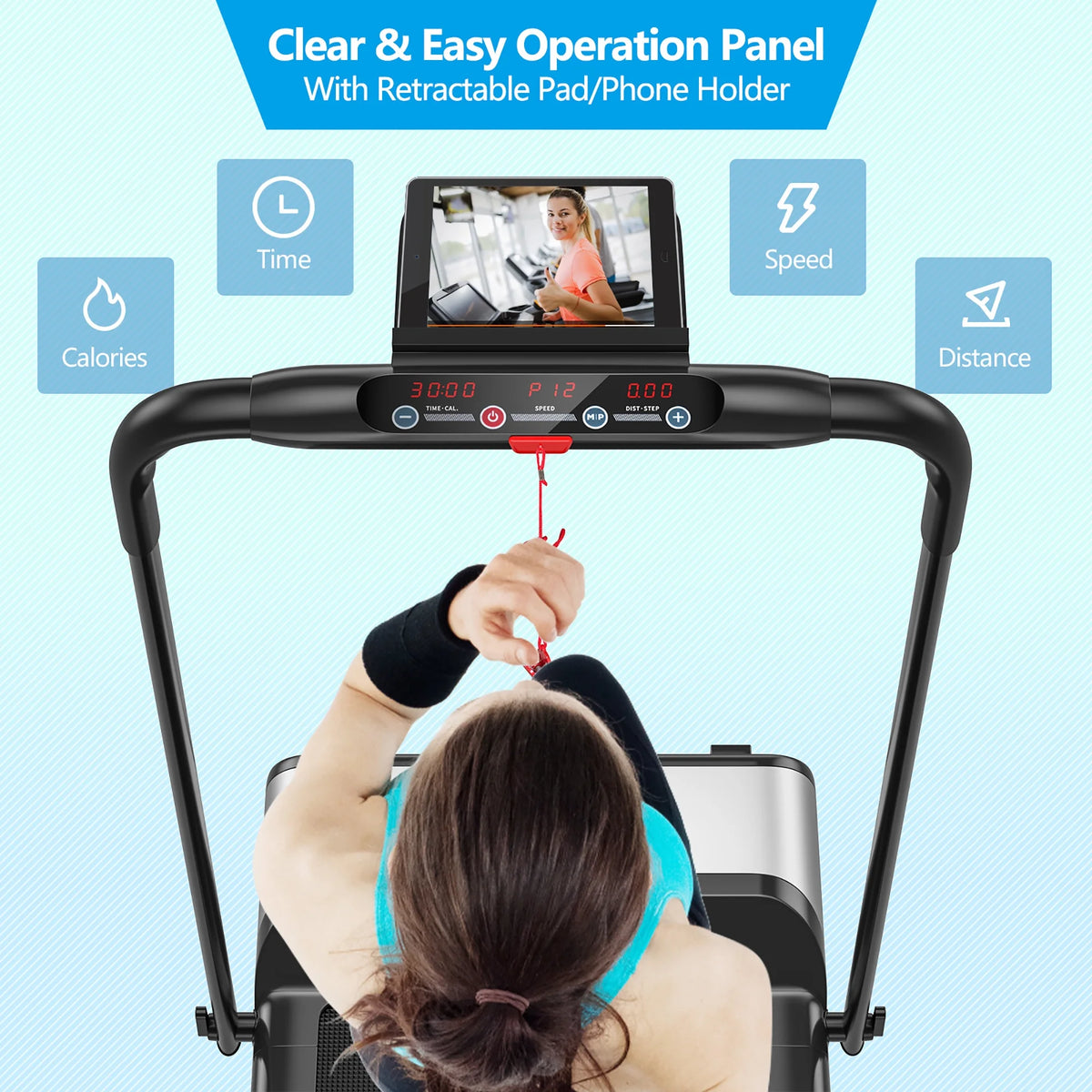 Ultra-Thin Folding Treadmill G745806