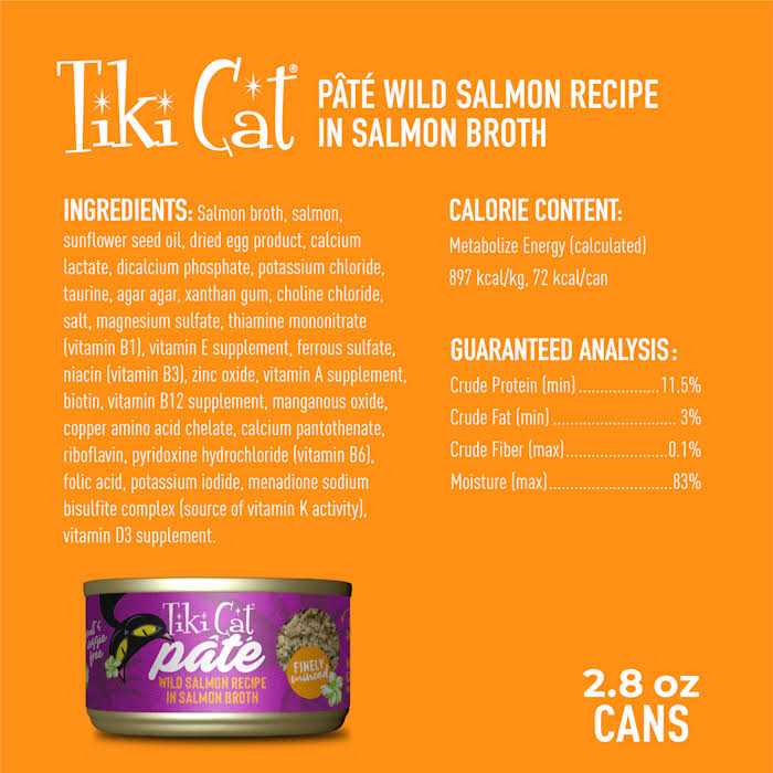 Wild Salmon Cat Food H830347